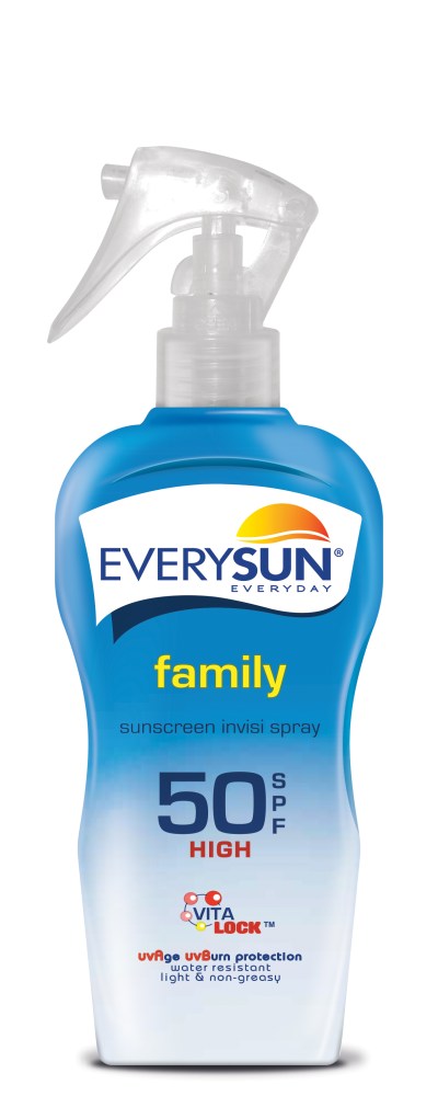 Everysun Family Invisible Trigger Spray SPF50 – 250ml Everysun Family Invisible Trigger Spray SPF50 – 250ml