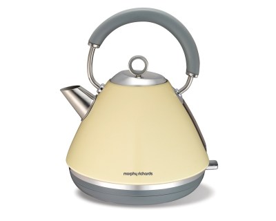 Morphy Richards – 1.5 Litre Metallic Accents Cordless Kettle – Cream Morphy Richards – 1.5 Litre Metallic Accents Cordless Kettle – Cream