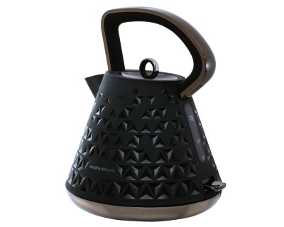 Morphy Richards – 1.5 Litre Prism Accents Cordless Kettle – Black Morphy Richards – 1.5 Litre Prism Accents Cordless Kettle – Black
