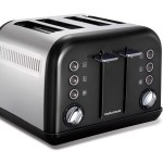 Morphy Richards – 4 Slice Accents Toaster – Black Morphy Richards – 4 Slice Accents Toaster – Black