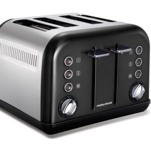 Morphy Richards – 4 Slice Accents Toaster – Black Morphy Richards – 4 Slice Accents Toaster – Black