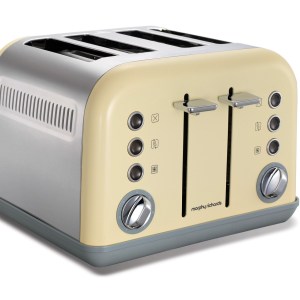 Morphy Richards – 4 Slice Accents Toaster – Cream Morphy Richards – 4 Slice Accents Toaster – Cream