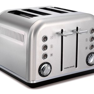 Morphy Richards – 4 Slice Brushed Accents Toaster Morphy Richards – 4 Slice Brushed Accents Toaster