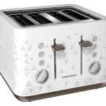 Morphy Richards – 4 Slice Prism Toaster – White Morphy Richards – 4 Slice Prism Toaster – White