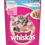 Whiskas – Kitten Pouch Tuna In Jelly – 85g Whiskas – Kitten Pouch Tuna In Jelly – 85g