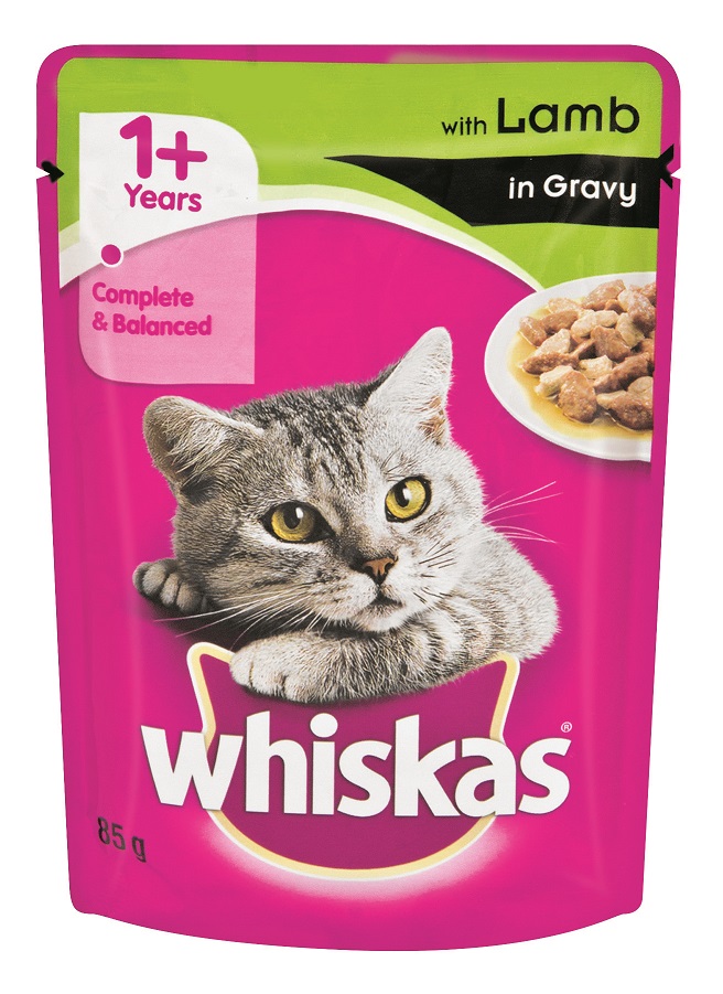 Whiskas – Adult Pouch Lamb In Gravy – 0.085kg Whiskas – Adult Pouch Lamb In Gravy – 0.085kg