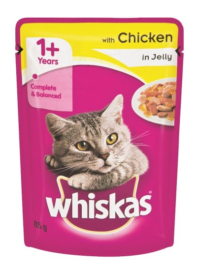 Whiskas – Adult Pouch Chicken In Jelly – 0.085kg Whiskas – Adult Pouch Chicken In Jelly – 0.085kg