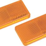 Motoquip – Amber Oblong Self Adhesive Reflectors Motoquip – Amber Oblong Self Adhesive Reflectors