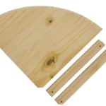 Wildberry Corner Shelf Kits – Solid Wood Pine 400 x 400mm Wildberry Corner Shelf Kits – Solid Wood Pine 400 x 400mm