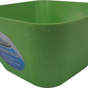 Leisure-Quip – Biodegradable Bamboo Bowl Square – Green Leisure-Quip – Biodegradable Bamboo Bowl Square – Green