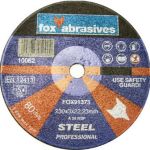 Fox Tools – Abrasive Cutting Disc Steel Professional – 230 x 3.0mm Fox Tools – Abrasive Cutting Disc Steel Professional – 230 x 3.0mm