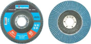 Fox Tools – Abrasive Disc Flap Std 115mm – 60g Fox Tools – Abrasive Disc Flap Std 115mm – 60g