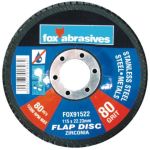 Fox Tools – Abrasive Disc Flap Std 115mm – 80g Fox Tools – Abrasive Disc Flap Std 115mm – 80g