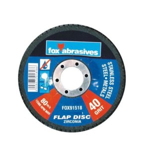 Fox Tools – Abrasive Disc Flap 178mm – 80g Fox Tools – Abrasive Disc Flap 178mm – 80g