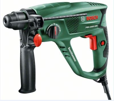 Bosch Corded Hammer (Model:PBH 2500 SRE + 6 Acc. + Key Chuck) Bosch Corded Hammer (Model:PBH 2500 SRE + 6 Acc. + Key Chuck)