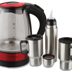 Mellerware – Kettle & Travel Flask Set – Red Mellerware – Kettle & Travel Flask Set – Red