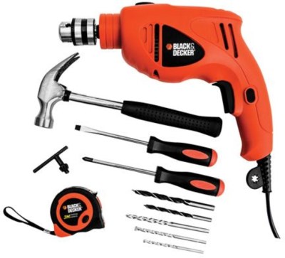 Black & Decker – Impact Drill 500W & Toolkit Black & Decker – Impact Drill 500W & Toolkit