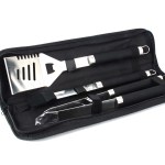 Kaufmann Stainless Steel Braai Set with Nylon Bag – 3 Piece Kaufmann Stainless Steel Braai Set with Nylon Bag – 3 Piece