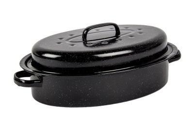 Kaufmann – Enamel Coated Oval Pan with Lid – 5 Litre Kaufmann – Enamel Coated Oval Pan with Lid – 5 Litre
