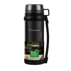 Kaufmann – 1.5 Litre Stainless Steel Flask with Handle – Grey Kaufmann – 1.5 Litre Stainless Steel Flask with Handle – Grey