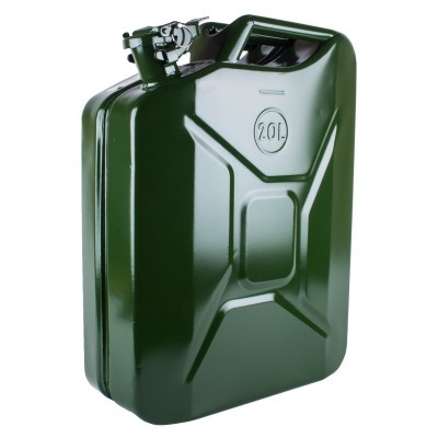 Kaufmann – Green Petrol Metal Jerry Can – 20 Litre Kaufmann – Green Petrol Metal Jerry Can – 20 Litre