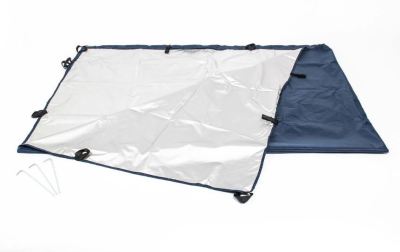 Kaufmann – Concertina Gazebo – Side Panel without Window – Blue Kaufmann – Concertina Gazebo – Side Panel without Window – Blue