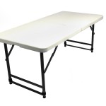 Kaufmann – Table Foldable Poly Top 120cm x 60cm Kaufmann – Table Foldable Poly Top 120cm x 60cm