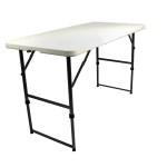 Kaufmann – Table Foldable Poly Top – 180cm x 76cm Kaufmann – Table Foldable Poly Top – 180cm x 76cm