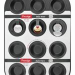 Prestige – 12 Cup Mini Muffin Pan – Black Prestige – 12 Cup Mini Muffin Pan – Black