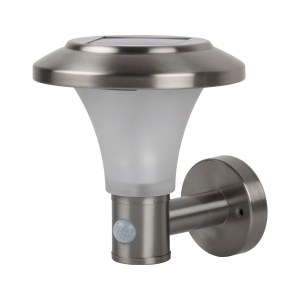 Nexus – Solar Wall Stainless Steel Light PIR – 200 Lumens Nexus – Solar Wall Stainless Steel Light PIR – 200 Lumens