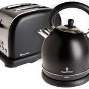 Rusell Hobbs 1.7L Kettle & 2 Slice Toaster Pack RHBP55 – Black Rusell Hobbs 1.7L Kettle & 2 Slice Toaster Pack RHBP55 – Black