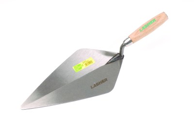 Lasher Tools – Brick Trowel With Wooden Handle – 300Mm Lasher Tools – Brick Trowel With Wooden Handle – 300Mm