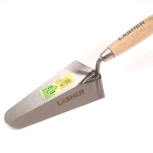 Lasher Tools – Gauging Trowel With Wooden Handle – 175Mm Lasher Tools – Gauging Trowel With Wooden Handle – 175Mm