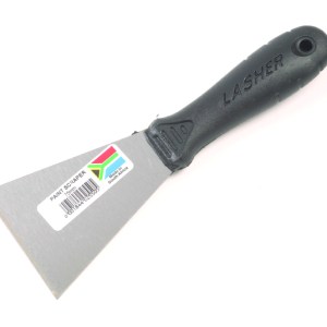 Lasher – Paint Scraper with Polypropylene Handle – 75mm Lasher – Paint Scraper with Polypropylene Handle – 75mm