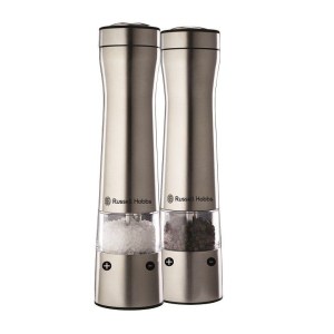 Russell Hobbs – LED Electric Salt & Pepper Mill Set Russell Hobbs – LED Electric Salt & Pepper Mill Set