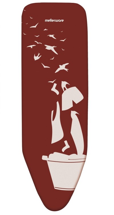 Mellerware – Ironing Board Cover With Elastic Band Edging Mellerware – Ironing Board Cover With Elastic Band Edging