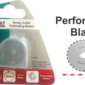 Parrot Craft Rotary 28mm Perforating Blades Refill Pack Parrot Craft Rotary 28mm Perforating Blades Refill Pack