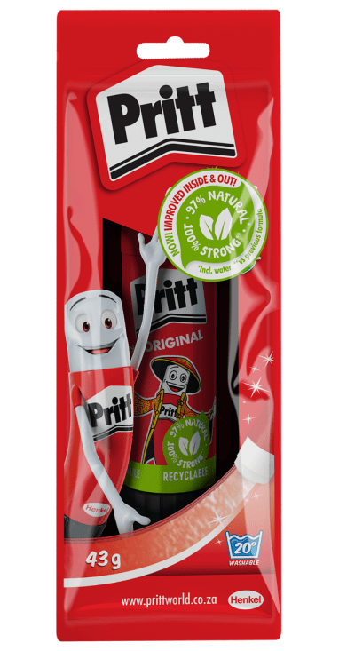 Pritt – Glue Stick – Adhesive – 43g Pritt – Glue Stick – Adhesive – 43g