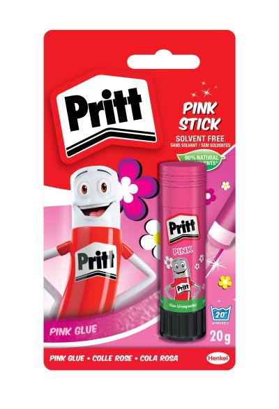 Pritt Glitter Pink Stick 20G + 7G Glitter Pritt Glitter Pink Stick 20G + 7G Glitter