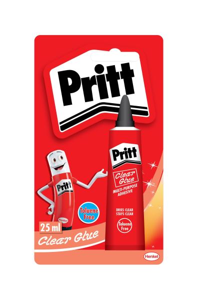 Pritt Clear Glue 25 ml carded Pritt Clear Glue 25 ml carded