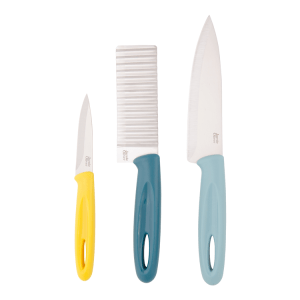 Jamie Oliver – Crinkle Cut Knife Set – 3 Piece Jamie Oliver – Crinkle Cut Knife Set – 3 Piece