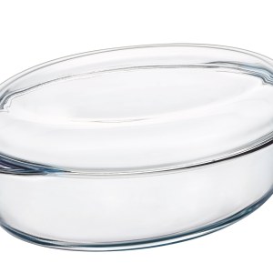Pyrex – Essentials Glass Oval Casseroles Sticker Version With Lid – 3 Litre Pyrex – Essentials Glass Oval Casseroles Sticker Version With Lid – 3 Litre