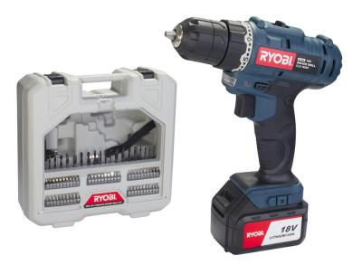 Ryobi – 18V Cordless Driver Drill Kit Ryobi – 18V Cordless Driver Drill Kit