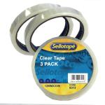Sellotape Clear 12mmx33m Shrink Wrap (3 Pack) Sellotape Clear 12mmx33m Shrink Wrap (3 Pack)
