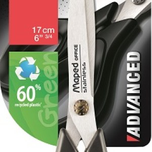 Maped Advanced Green 17cm Scissors Maped Advanced Green 17cm Scissors