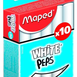 Maped White Chalk 10’s Maped White Chalk 10’s