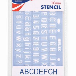 Helix 10mm Lettering Stencil Helix 10mm Lettering Stencil