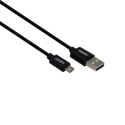Gizzu Micro USB Braided Cable 2m – Black Gizzu Micro USB Braided Cable 2m – Black