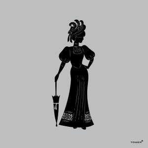 Tower Aluminium Anodised Victorian 1 Sign – Ladies Toilet Tower Aluminium Anodised Victorian 1 Sign – Ladies Toilet