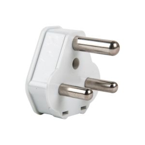 Nexus – Plug Top 16A Solid Brass 16A – White Nexus – Plug Top 16A Solid Brass 16A – White